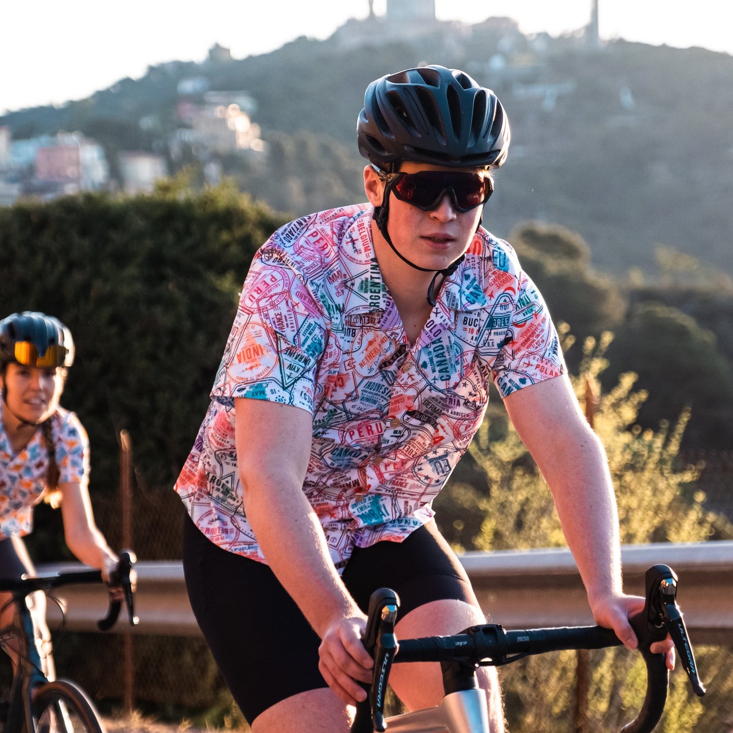 Passport cycling shirt