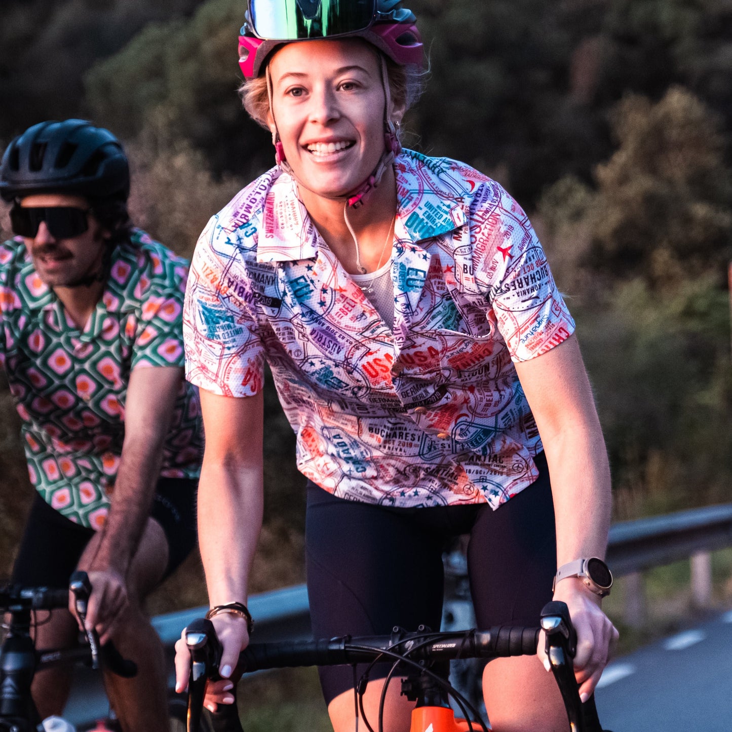 Passport cycling shirt