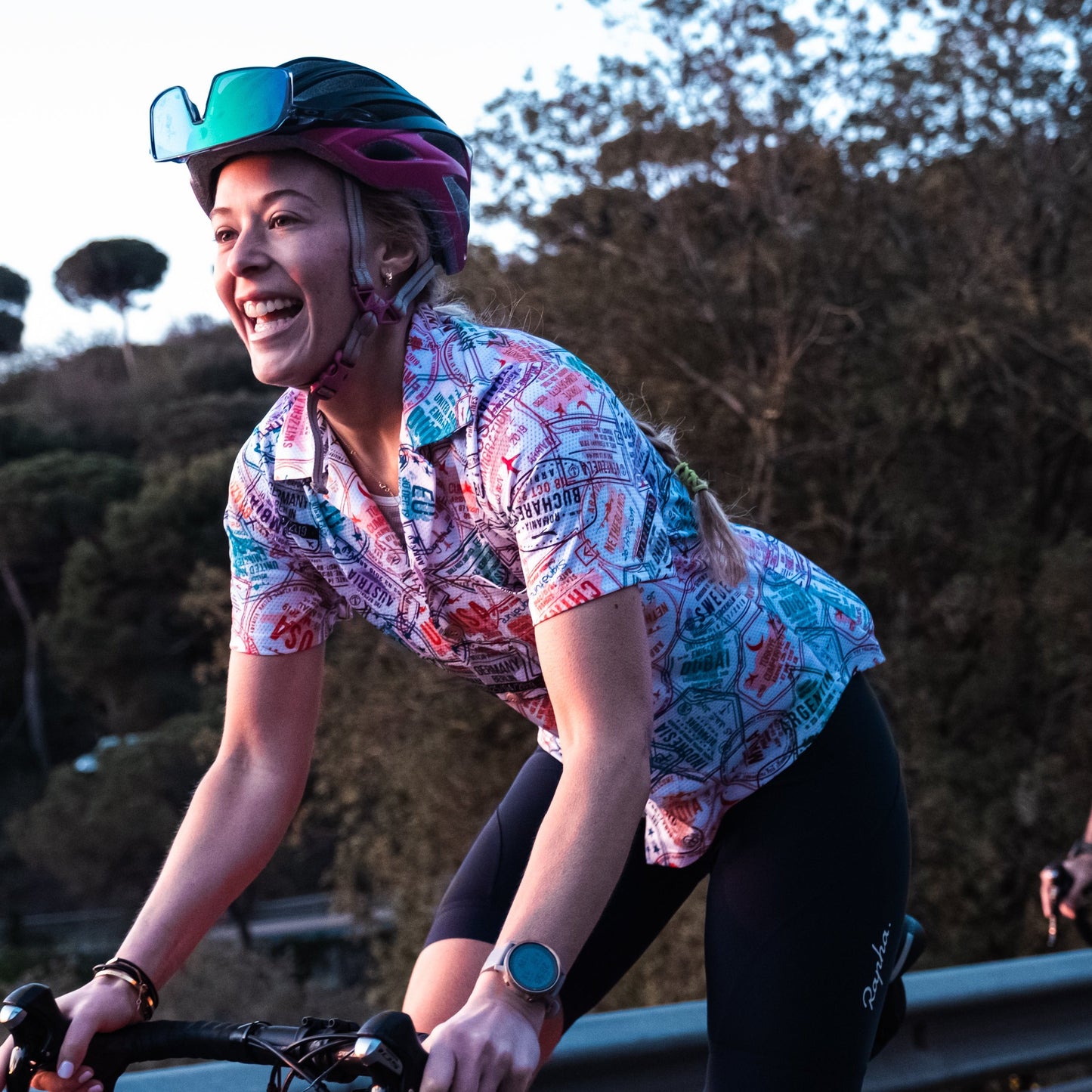 Passport cycling shirt