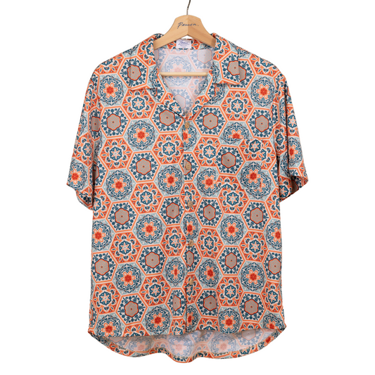 Rhombuses cycling shirt