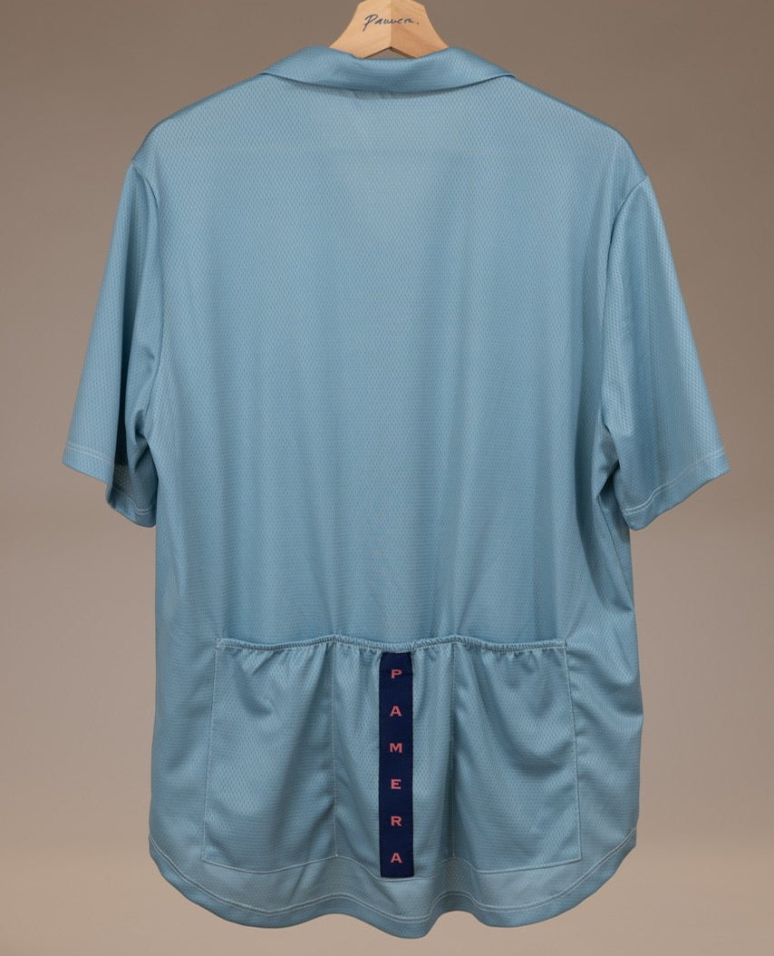 K-Sky blue cycling shirt