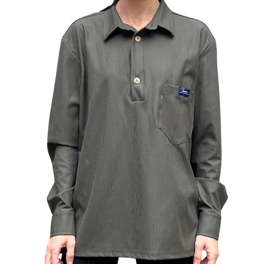 Corduroy Camisa manga larga