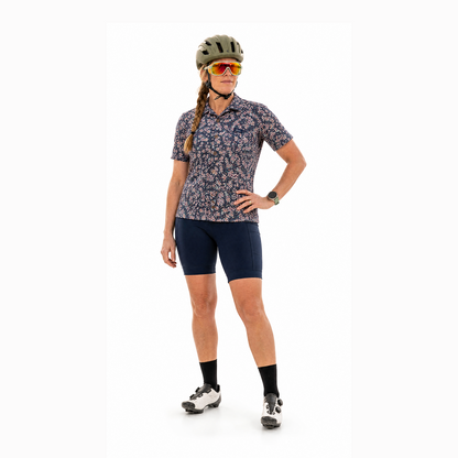 Purppleflow cycling shirt