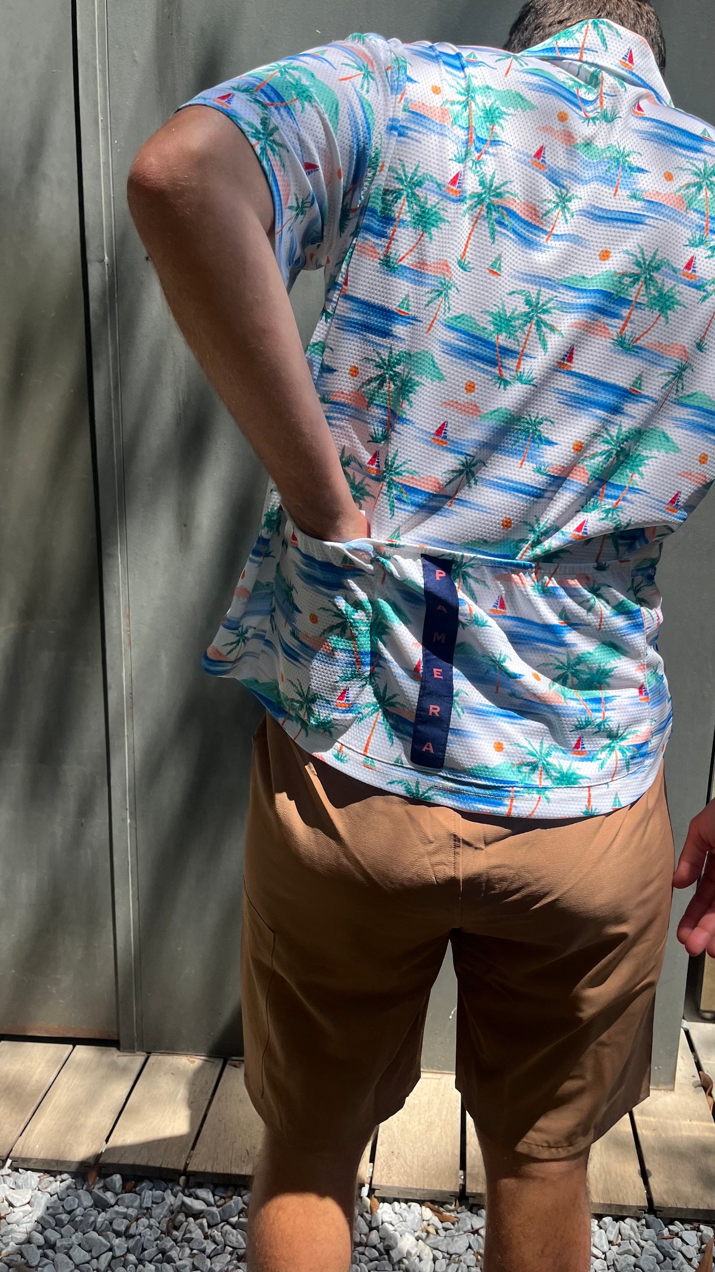 Bali cycling shirt
