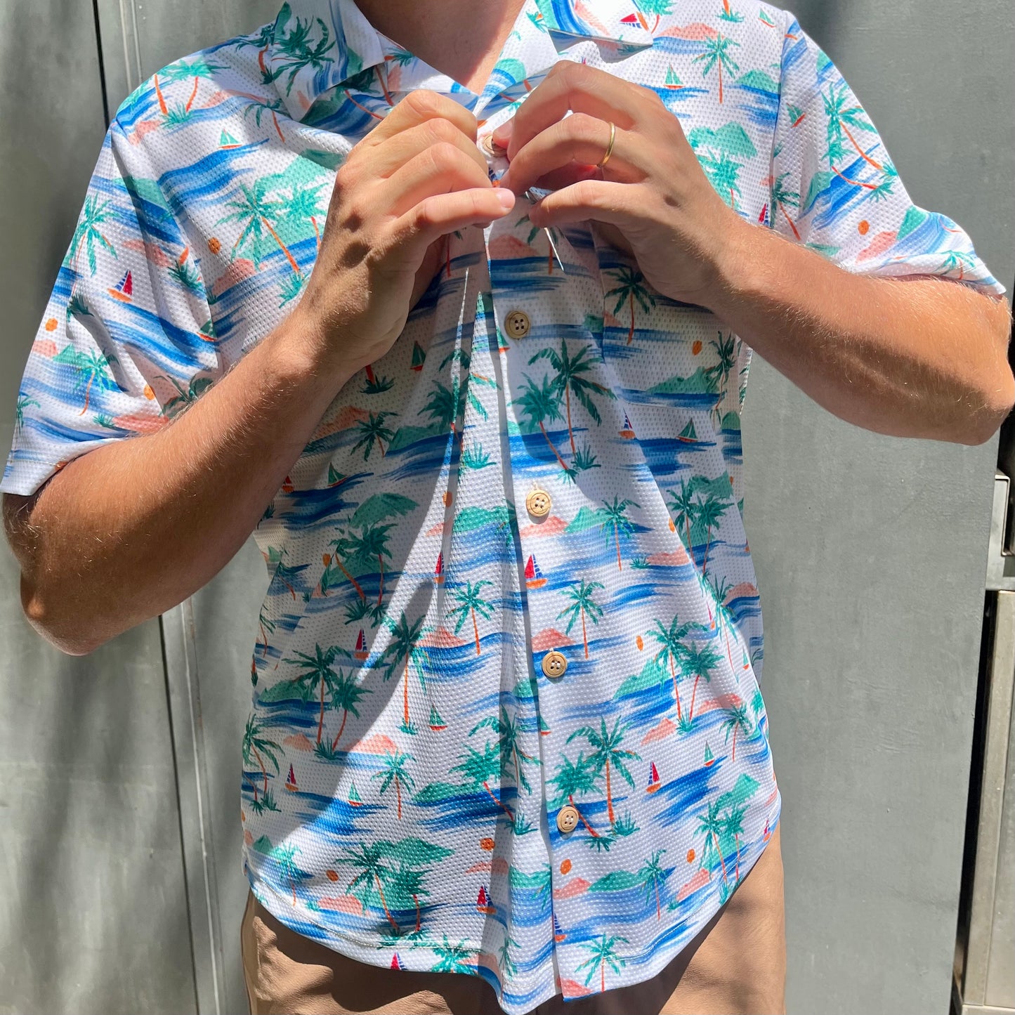 Bali cycling shirt