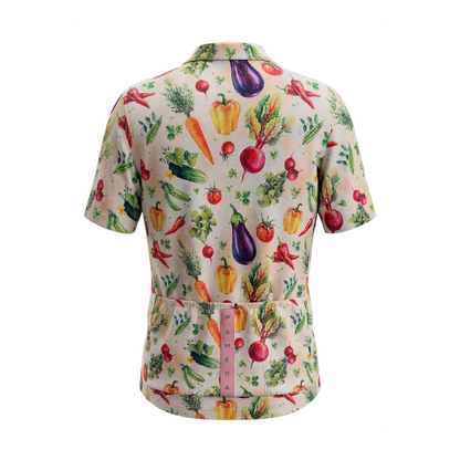 Maillot de cyclisme végétarien