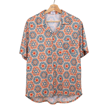 Rhombuses cycling shirt