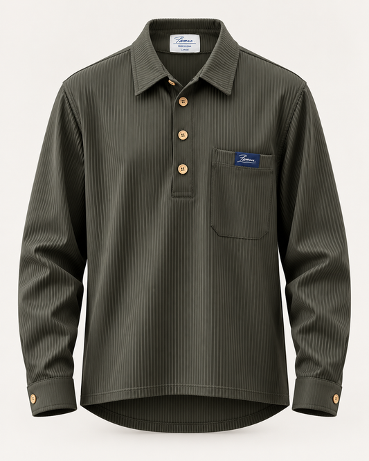Corduroy Camisa manga larga