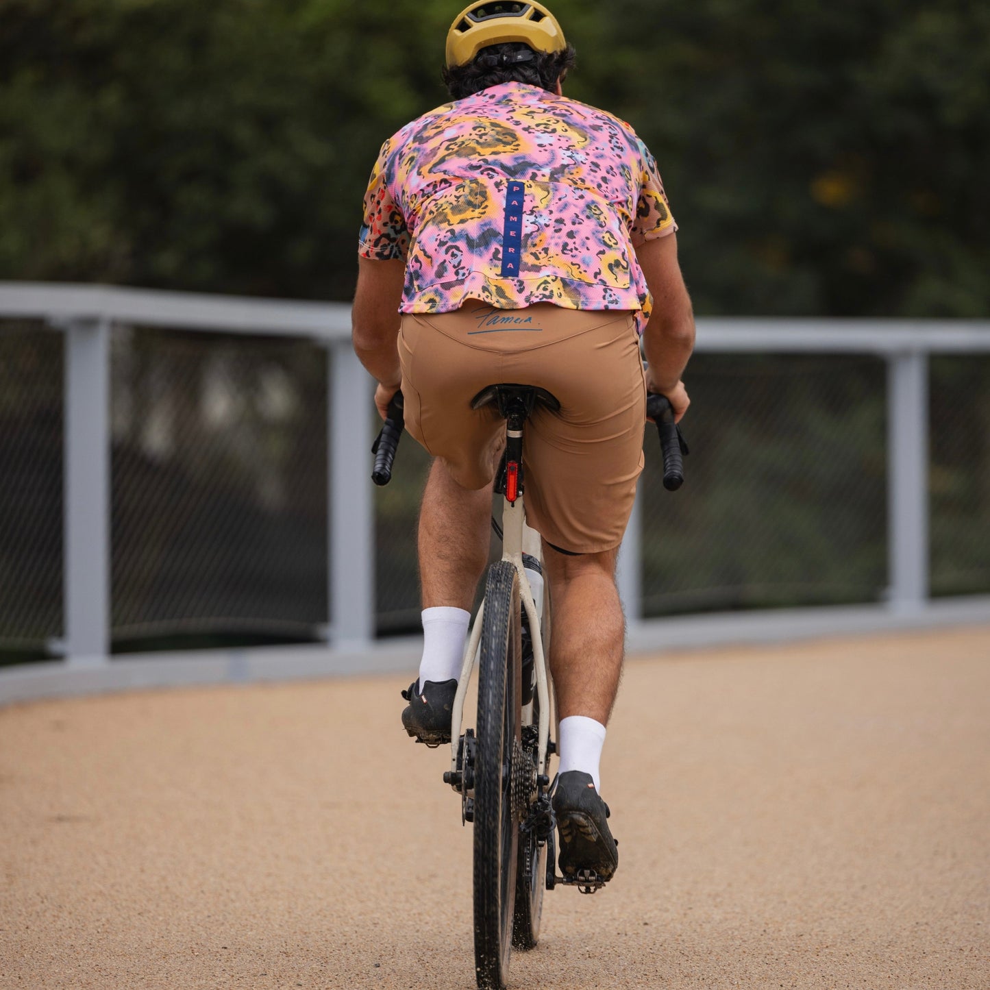 Leopardo pink cycling shirt