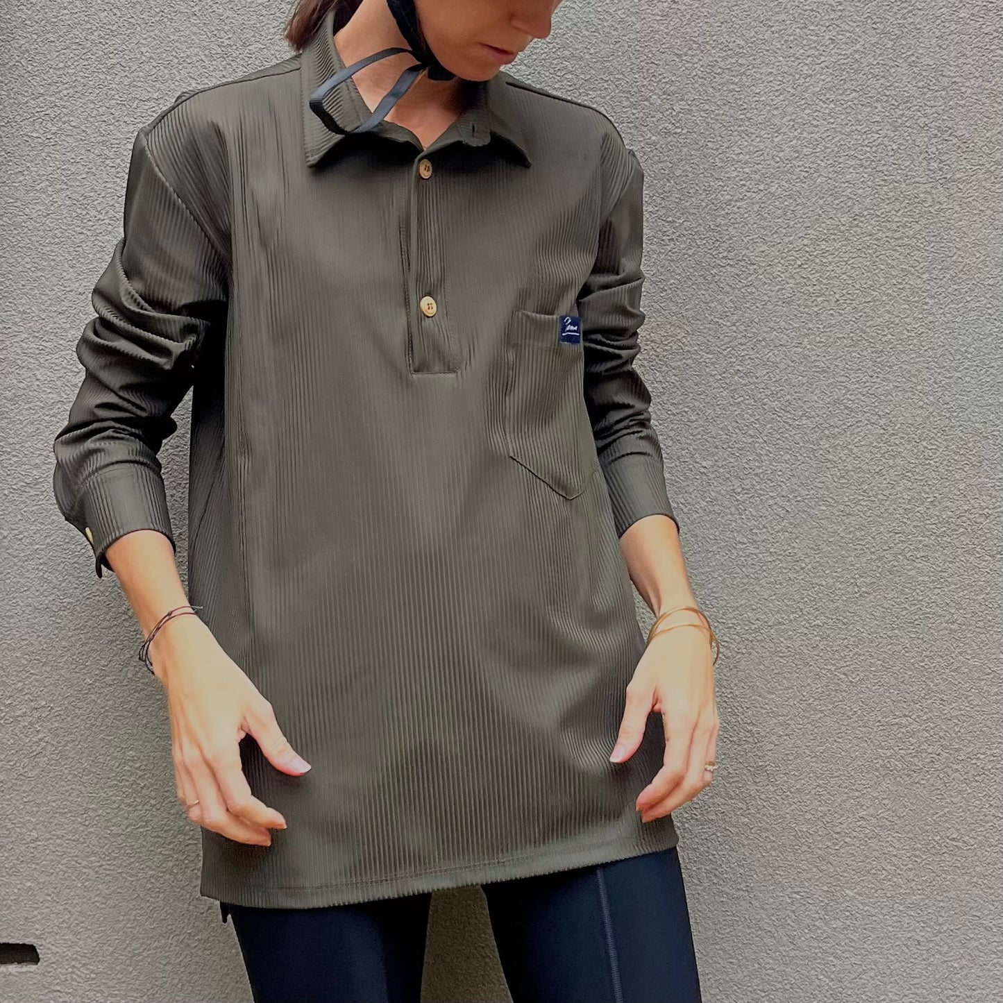 Corduroy Long-sleeved shirt
