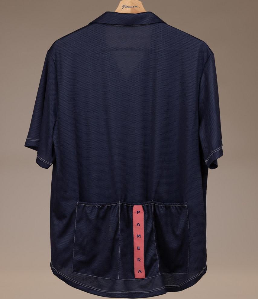 K-Dark blue cycling shirt