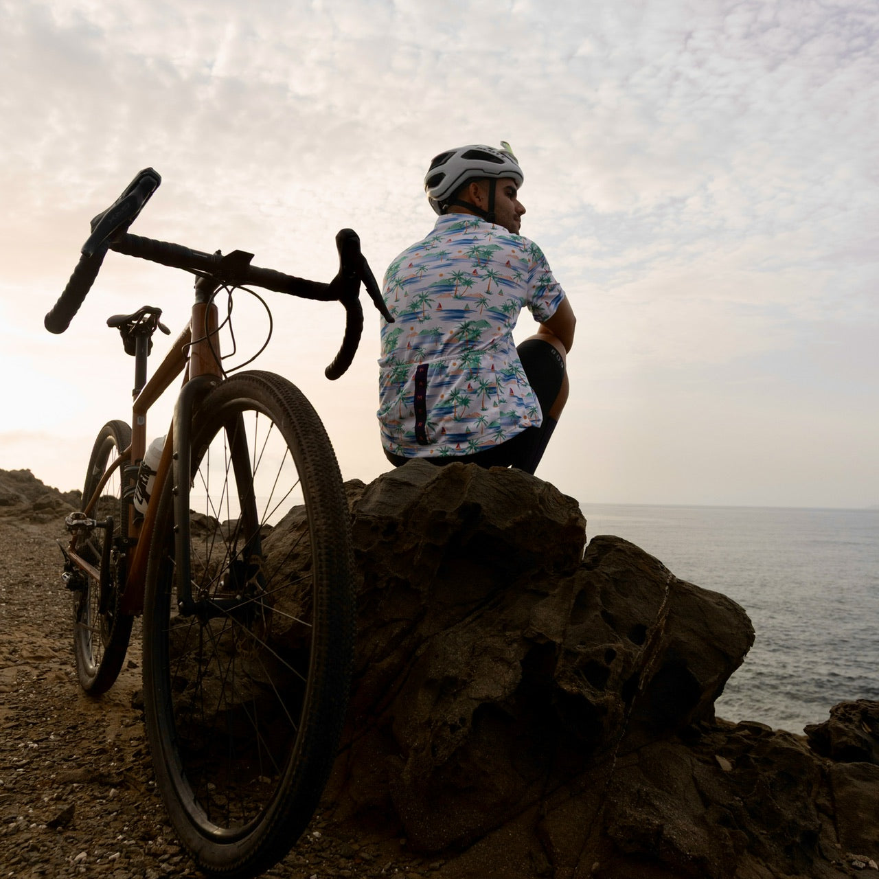Bali cycling shirt
